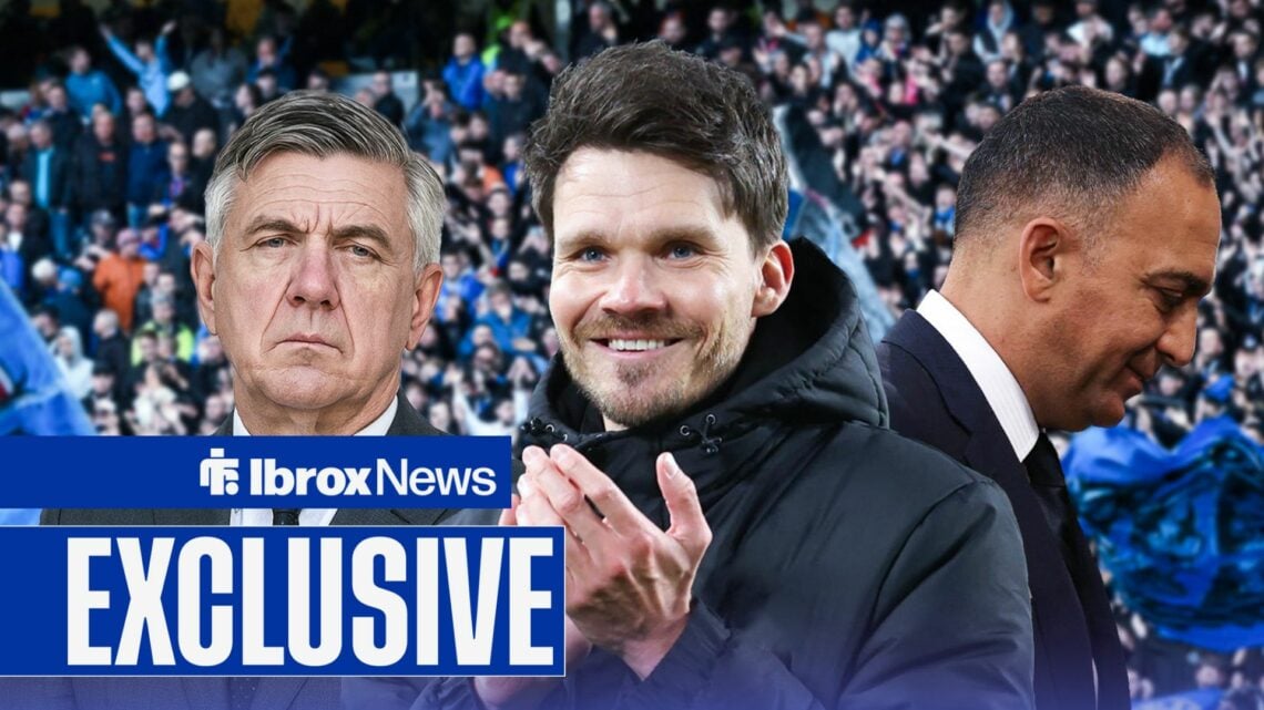 Danny Rohl applauds, with Paraag Marathe and Andrew Cavenagh alongside him