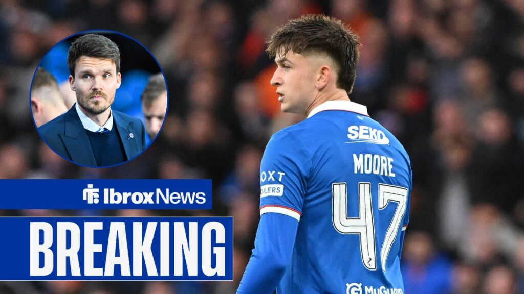 Danny Rohl shares why Mikey Moore was subbed off in Rangers win vs Hibs as injury worry revealed