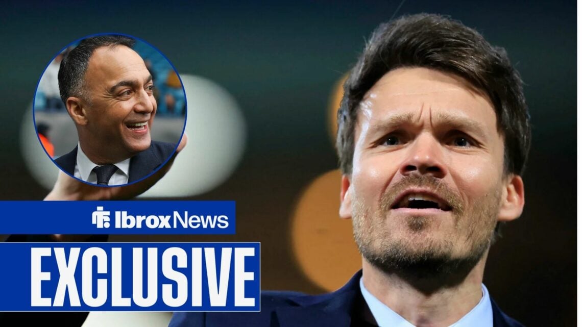 Danny Rohl celebrates, with Paraag Marathe in a circular frame inset