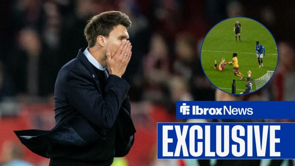 Keith Hackett reacts to footage of Rangers vs Motherwell penalty controversy after VAR no-show