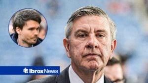 Rangers chairman Andrew Cavenagh and Danny Rohl in circular inset