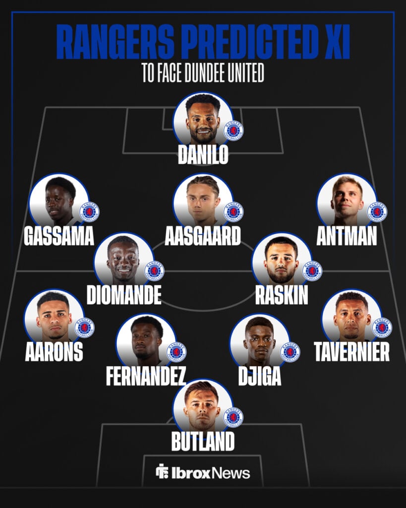 Rangers vs Dundee United