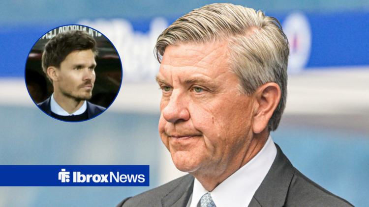 Danny Rohl next to Andrew Cavenagh