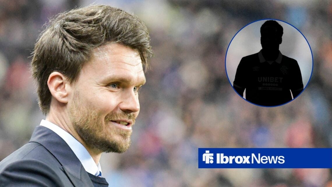 Rangers boss Danny Rohl with Djeidi Gassama inset