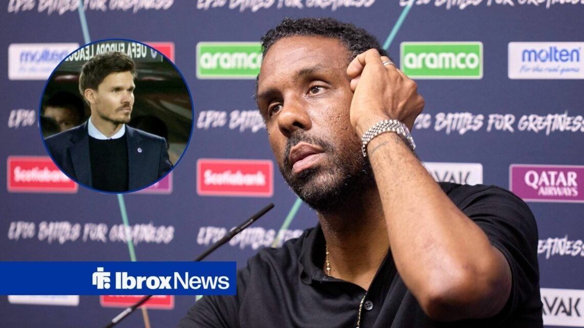 Danny Rohl next to Wilfried Nancy