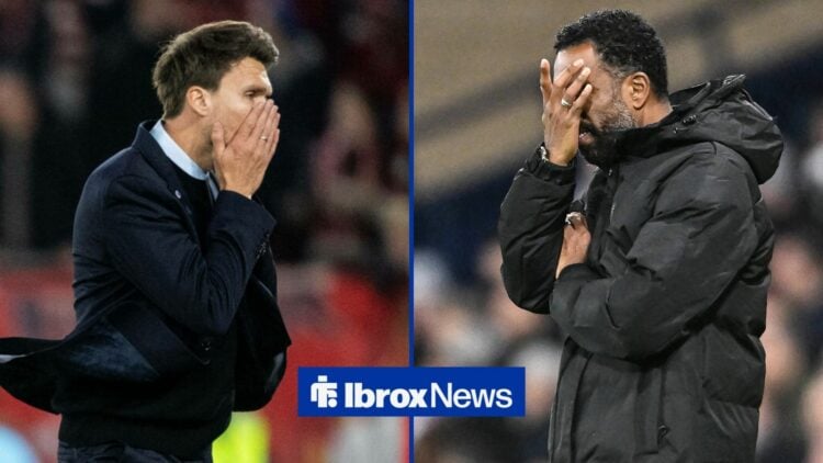 Danny Rohl next to Wilfried Nancy