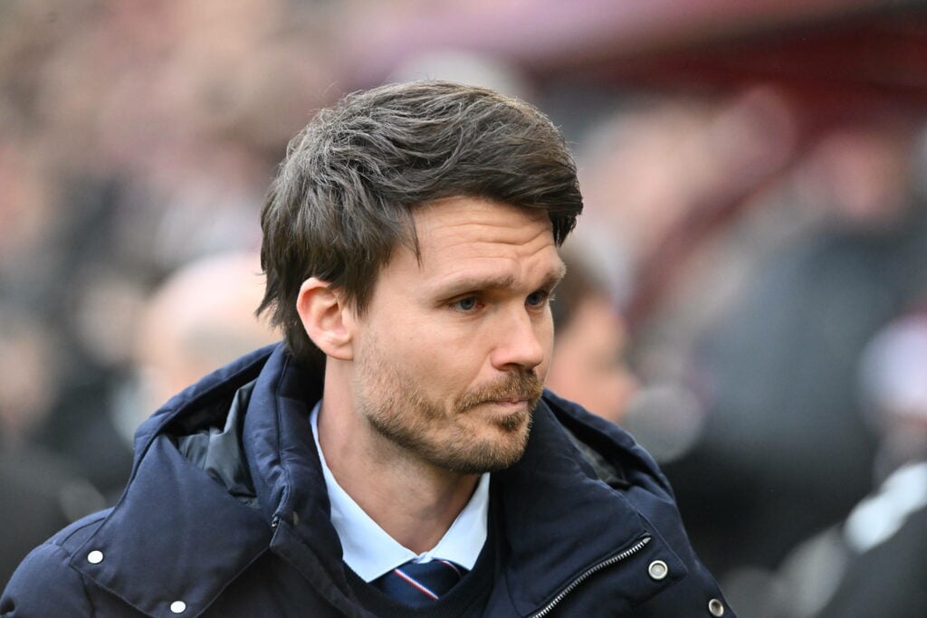 Danny Rohl looking concerned