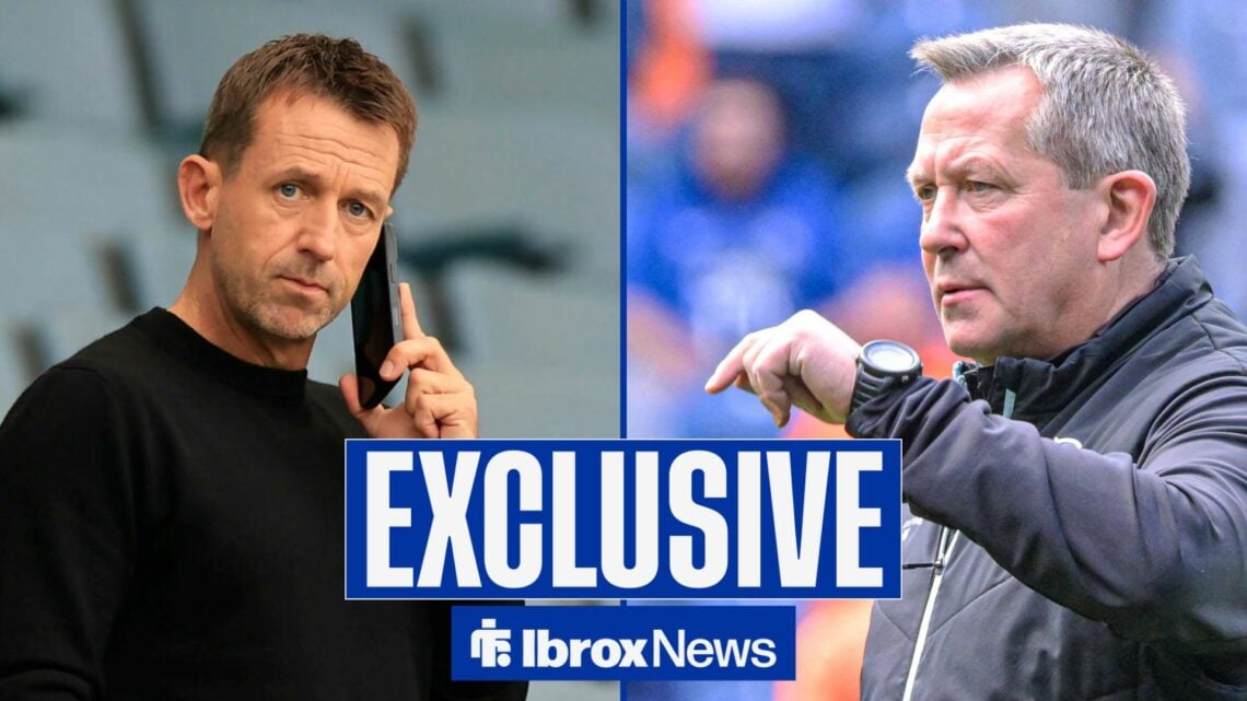 Neil McCann on the left and Billy Dodds on the right in a split image