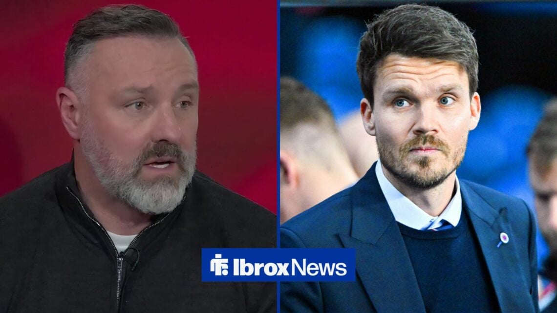 Kris Boyd and Danny Rohl in a split image