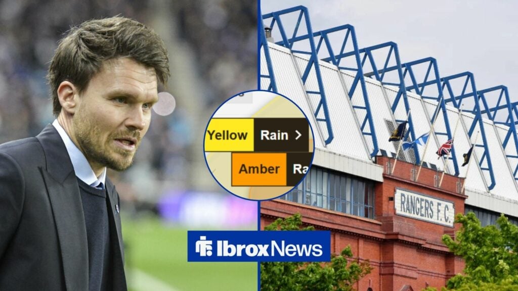 Rangers vs Ludogorets postponement latest as Met Office issue amber warning in Scotland