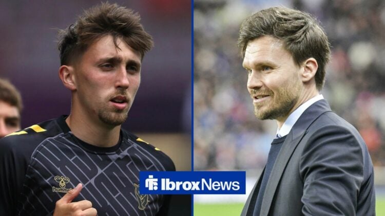 Sunderland star Dan Neil and Rangers boss Danny Rohl