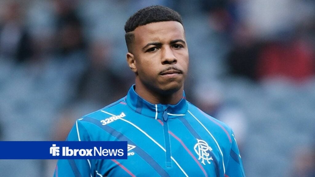 Hamza Igamane sends one-word message to exit-linked Rangers star after latest win vs Dundee