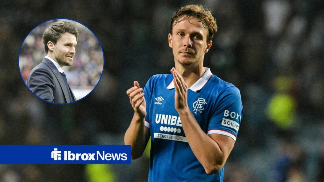 Rangers outcast Kieran Dowell, Danny Rohl in inset.