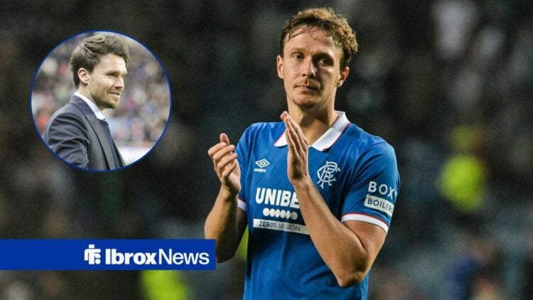 Rangers outcast Kieran Dowell, Danny Rohl in inset.