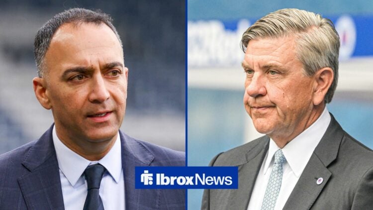 Rangers chiefs Paraag Marathe and Andrew Cavenagh.