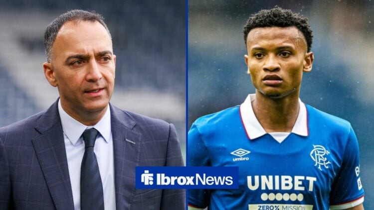Rangers flop Oscar Cortes and Paraag Marathe both looking disappointed.