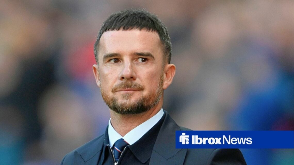 Rangers former interim manager Barry Ferguson