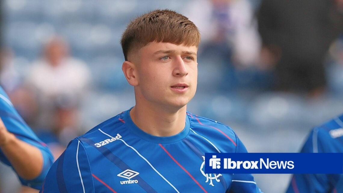 Rangers forward Mikey Moore
