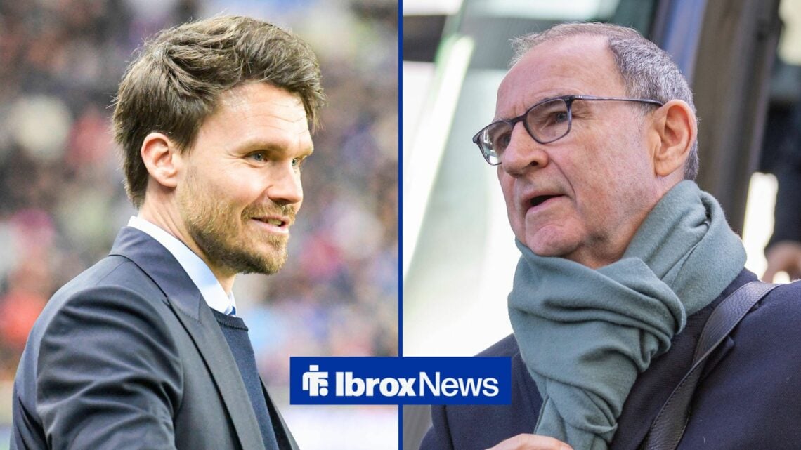 Rangers manager Danny Rohl and Celtic boss Martin O'Neill side by side