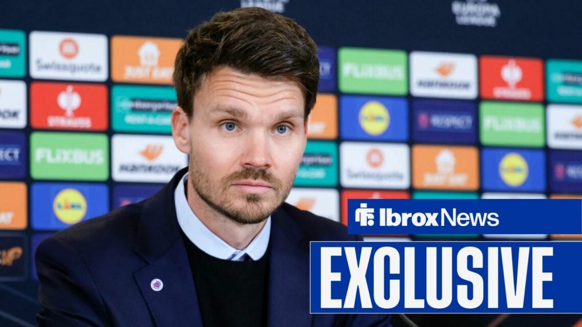 Danny Rohl in a press conference