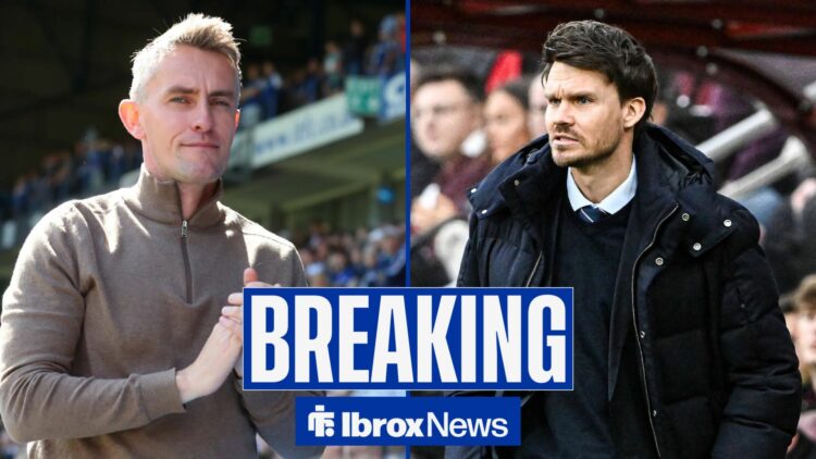 Danny Rohl next to Kieran McKenna