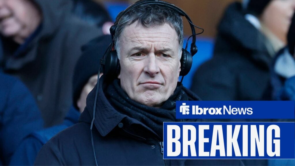 'Absolute no-no' - Chris Sutton calls for action to be taken against Rangers player