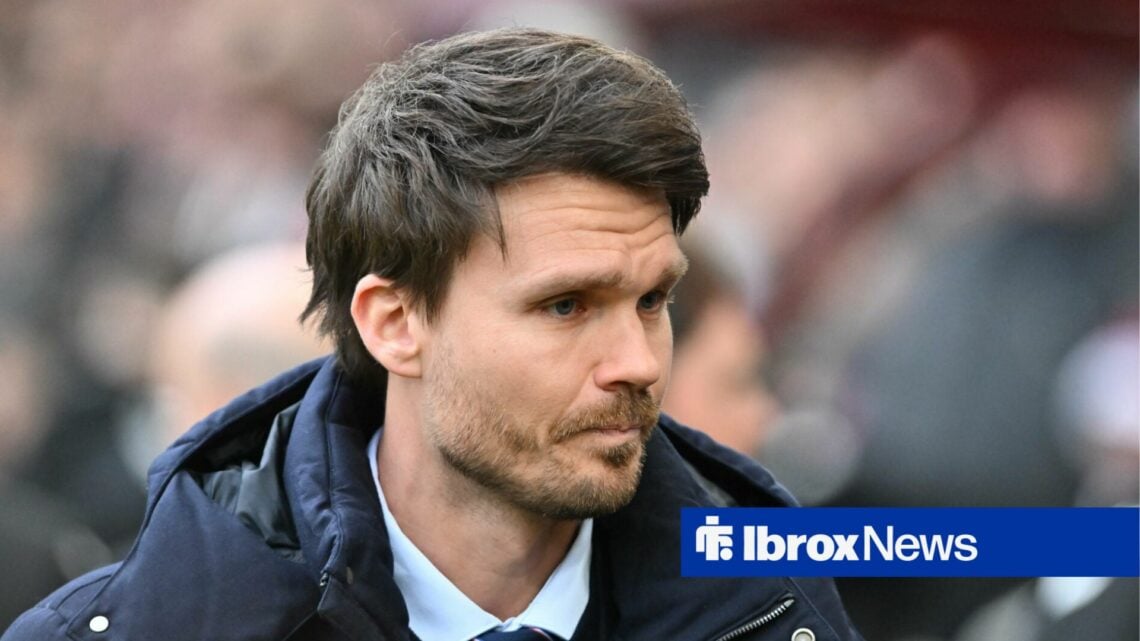 Danny Rohl looks dejected