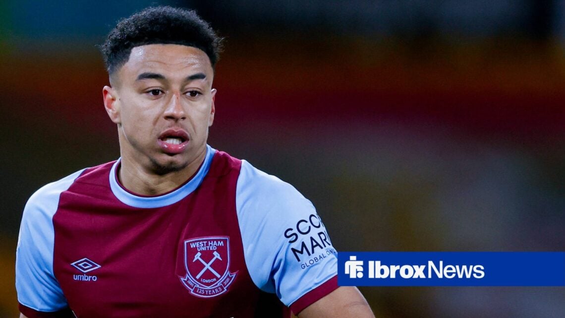 Wolverhampton Wanderers v West Ham United Premier League 05/04/2021. West Ham United midfielder Jesse Lingard 11, on loan from Manchester United, M...