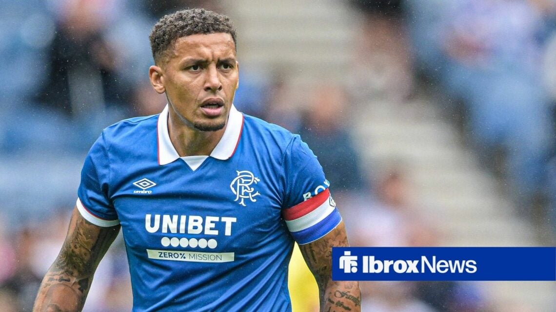 James Tavernier of Rangers during the Pre-Season Friendly match at Ibrox Stadium, Glasgow UK