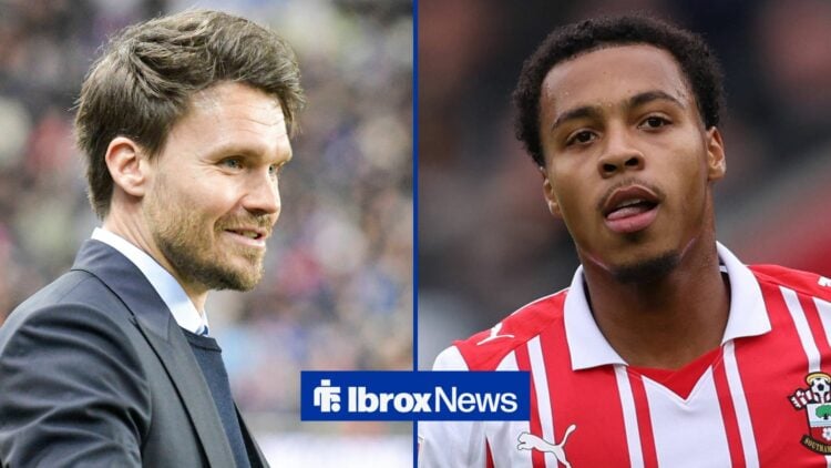 Rangers boss Danny Rohl and Southampton striker Cameron Archer