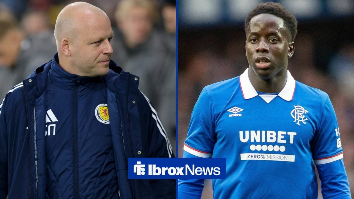 Steven Naismith and Djeidi Gassama