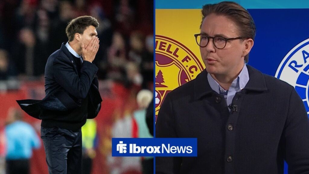 Scott Allan thinks he knows who's to blame for dropped Rangers points at Fir Park