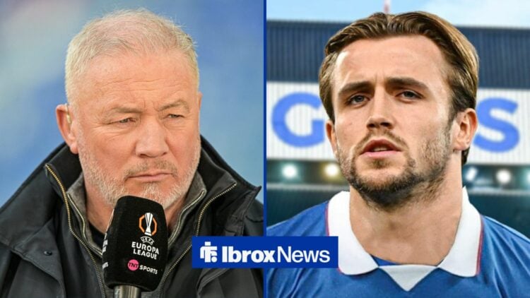 Ally McCoist and Tuur Rommens standing alongside each other.