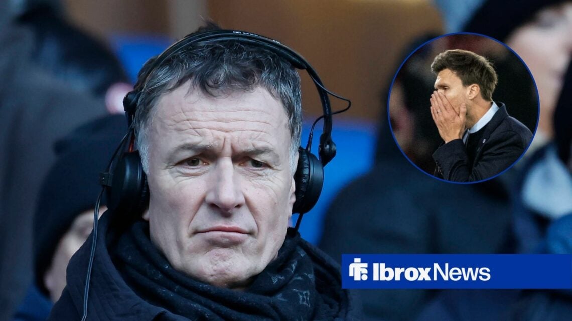 Chris Sutton looking miserable on Sky Sports commentary, Rangers boss Danny Rohl angry.
