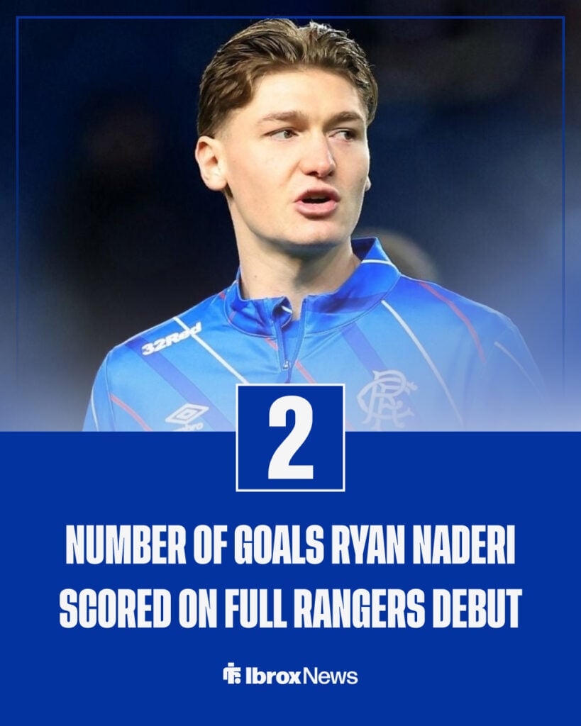 Ryan Naderi's goals vs Queen's Park.