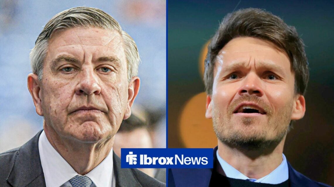 Rangers chief Andrew Cavenagh and Danny Rohl side by side