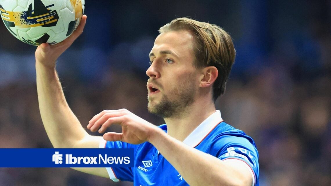 Rangers left-back Tuur Rommens