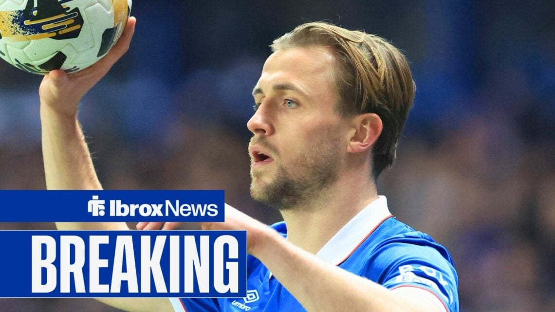 Rangers defender Tuur Rommens
