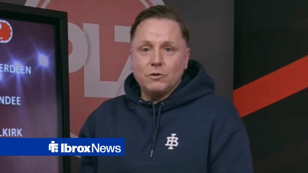 'Ridiculous' - Tam McManus calls out figure after what he saw in Rangers' draw vs Hibernian