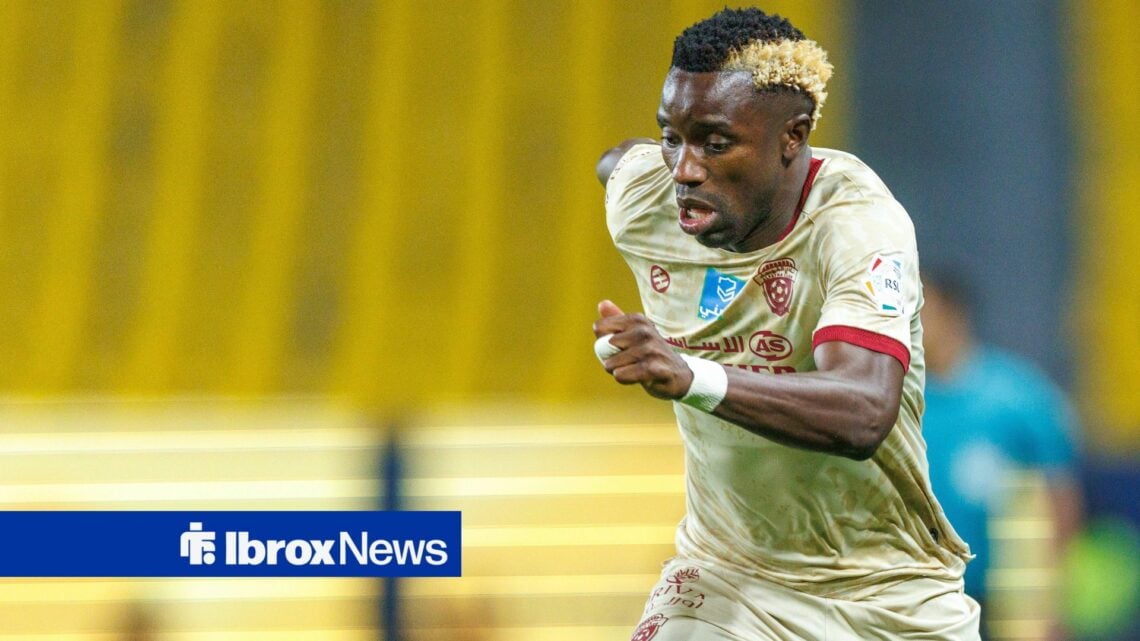 Fashion Sakala playing for Al-Fayha in Saudi Pro League