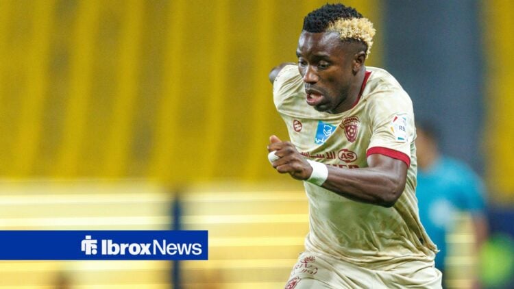 Fashion Sakala playing for Al-Fayha in Saudi Pro League