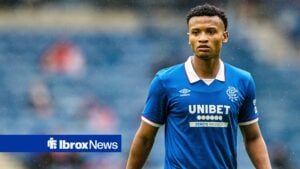 Rangers v Club Brugge Pre-Season Friendly Oscar Cortes of Rangers during the Pre-Season Friendly match at Ibrox Stadium, Glasgow