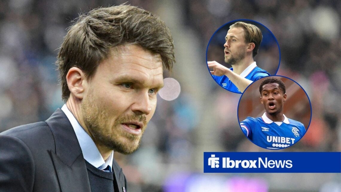 Rangers v S.C. Braga UEFA Europa League Manager Danny Rohl of Rangers during the UEFA Europa League match at Ibrox Stadium, Glasgow UK with Rangers...