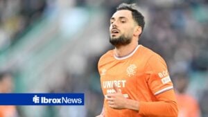 Hibernian v Rangers William Hill Premiership Nedim Bajrami of Rangers during the William Hill Premiership match at Easter Road, Edinburgh