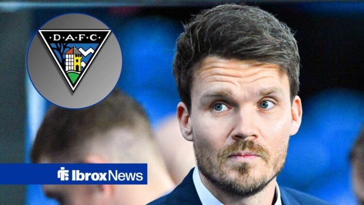 Rangers v S.C. Braga UEFA Europa League Manager Danny Rohl of Rangers during the UEFA Europa League match at Ibrox Stadium, Glasgow UK and Dunferml...