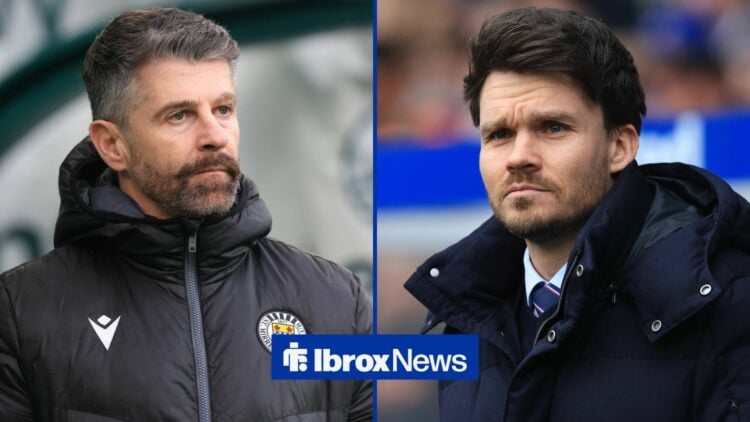 Rangers v Celtic William Hill Premiership Danny Röhl Rangers Head Coach during the William Hill Premiership match at Ibrox Stadium, Glasgow and Hib...
