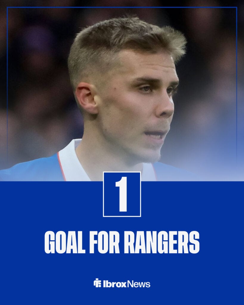 Oliver Antman goals for Rangers