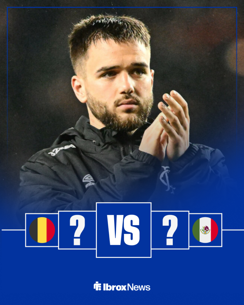 Rangers Nico Raskin Belgium vs Mexico