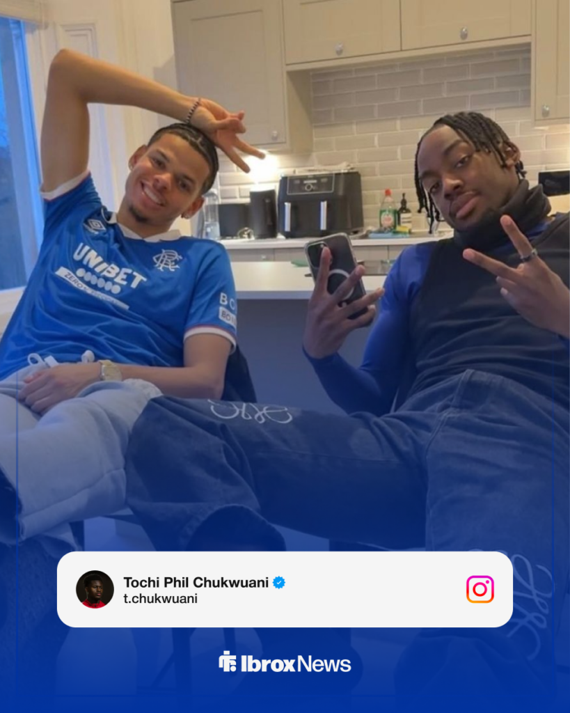 Rangers Tochi Chukwuani William Osula Instagram