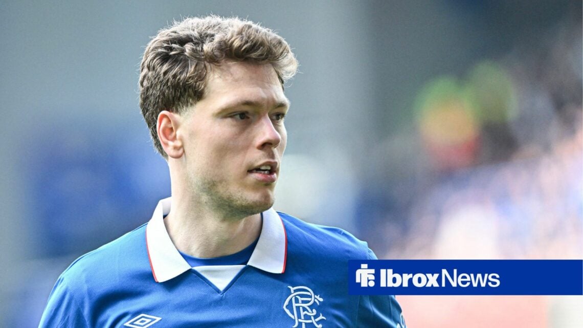 Andreas Skov Olsen looks on